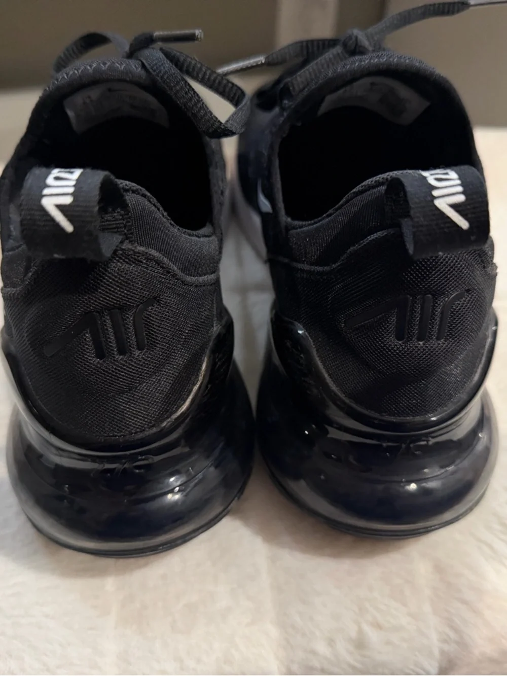 Nike Women’s Black & White Air Max 270 Sneakers